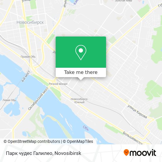 Парк чудес Галилео map