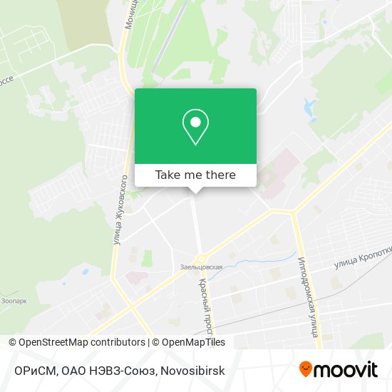 ОРиСМ, ОАО  НЭВЗ-Союз map