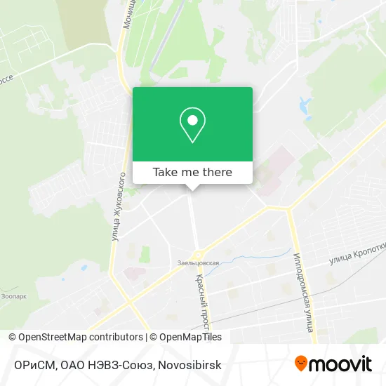 ОРиСМ, ОАО  НЭВЗ-Союз map