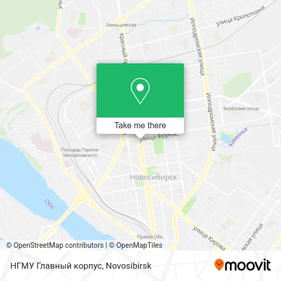 НГМУ Главный корпус map