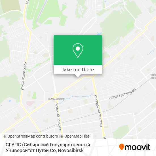 СГУПС map
