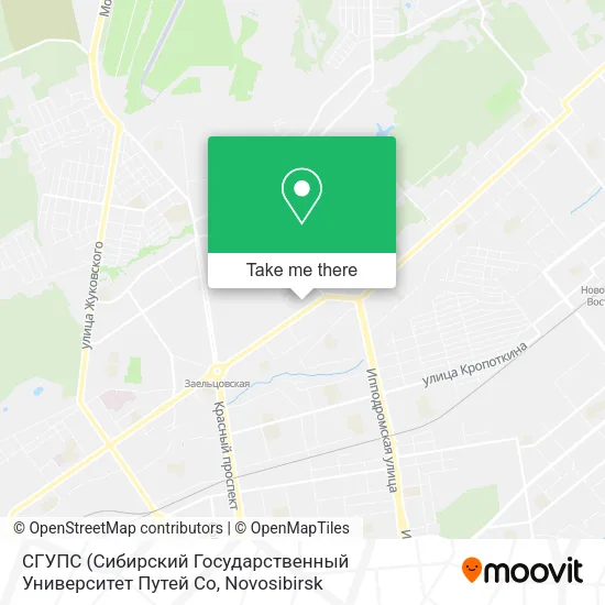 СГУПС map