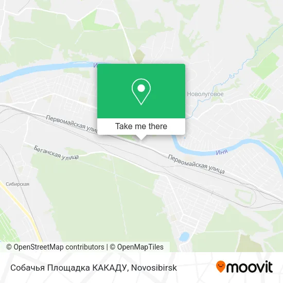 Собачья Площадка  КАКАДУ map