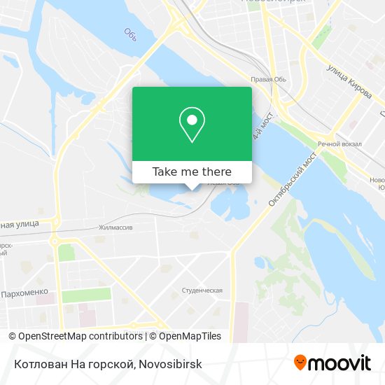 Котлован На горской map