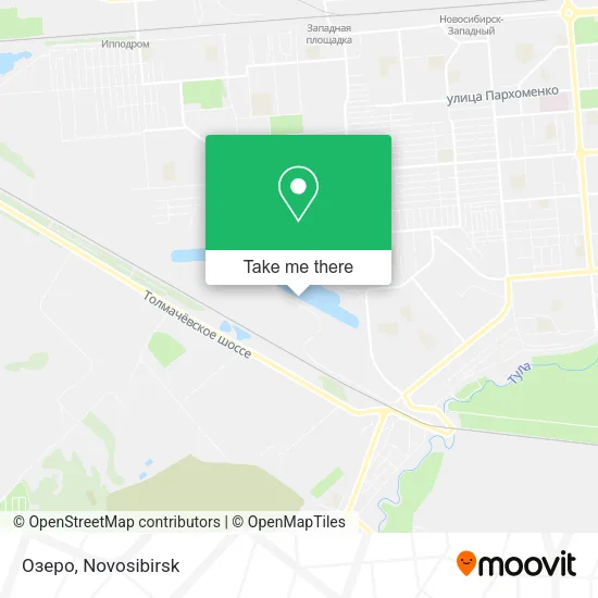 Озеро map