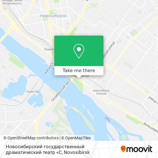 Новосибирский государственный драматический театр «С map
