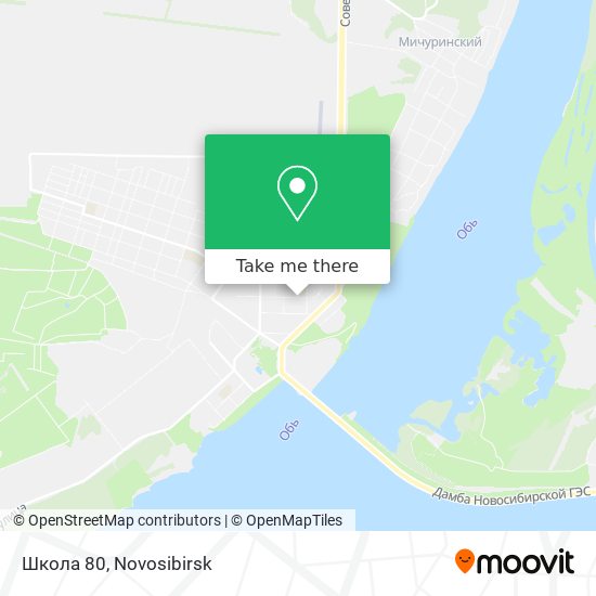 Школа 80 map