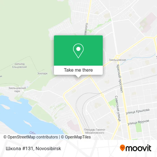 Школа #131 map
