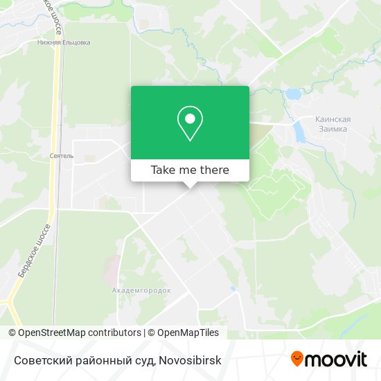 Советский районный суд map