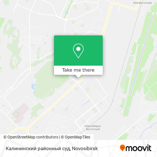 Калининский районный суд map
