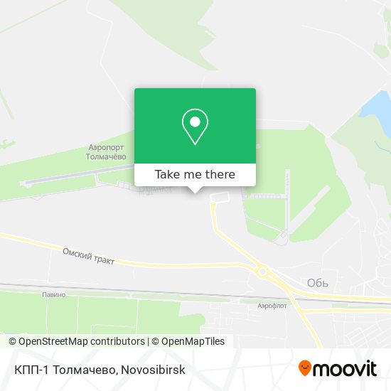 КПП-1 Толмачево map