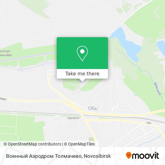 Военный Аэродром Толмачево map