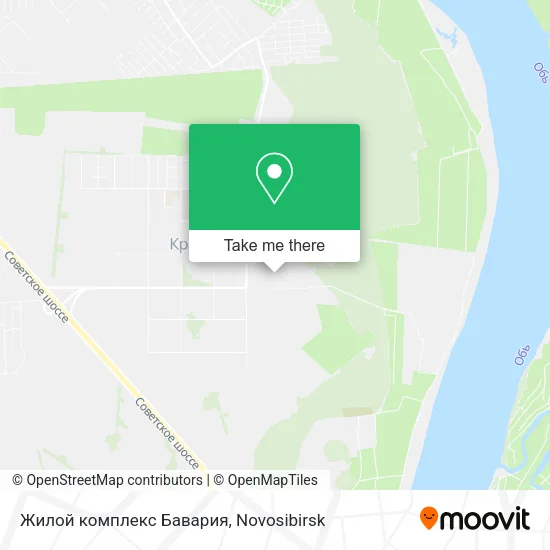 Жилой комплекс  Бавария map