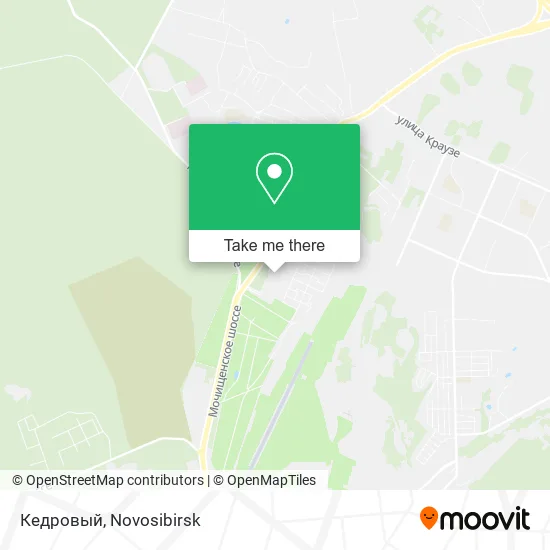 Кедровый map