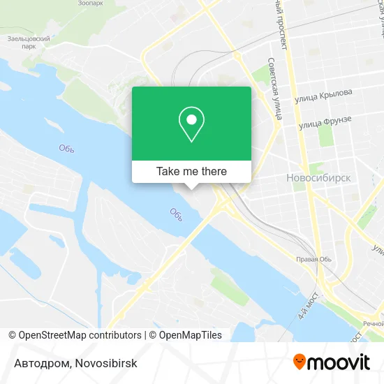 Автодром map