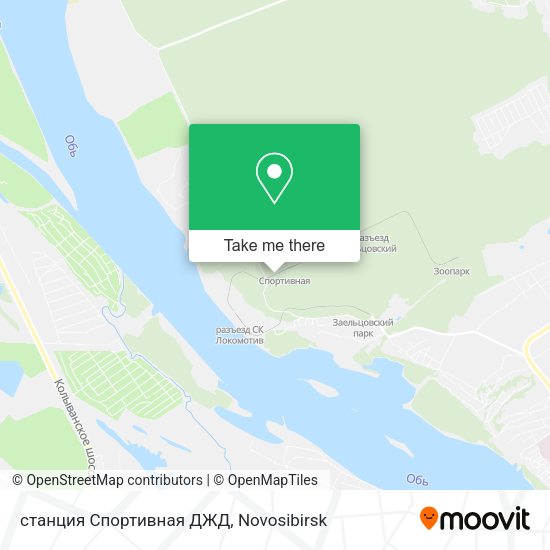 станция Спортивная ДЖД map