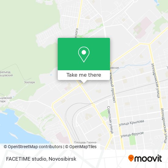 FACETIME studio map