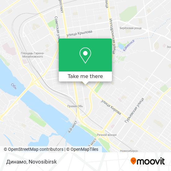 Динамо map