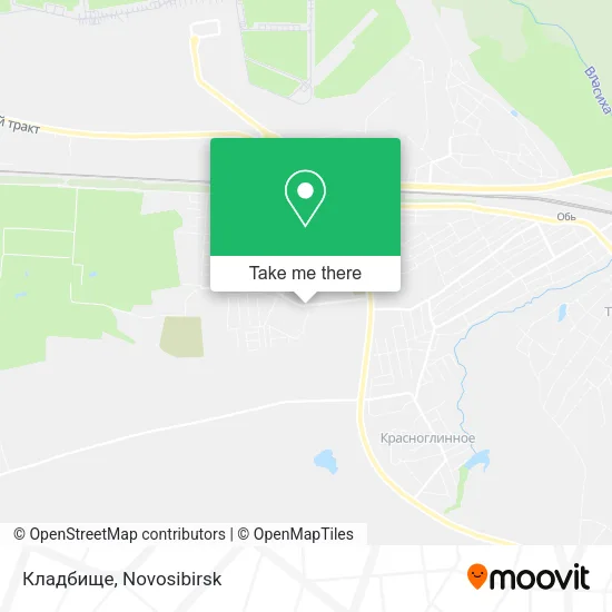 Кладбище map