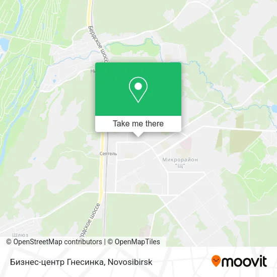 Бизнес-центр  Гнесинка map