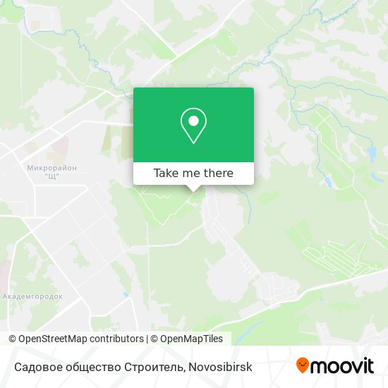 Садовое общество  Строитель map