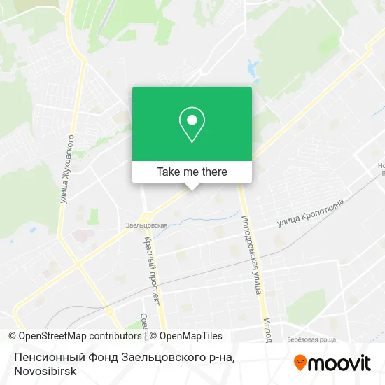Пенсионный Фонд Заельцовского р-на map