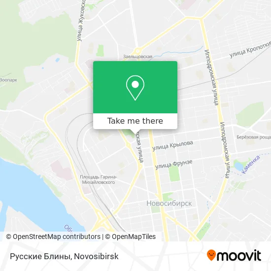 Русские Блины map