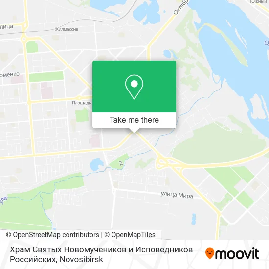 Храм Святых Новомучеников и Исповедников Российских map