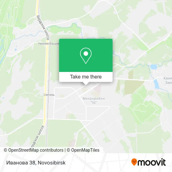 Иванова 38 map