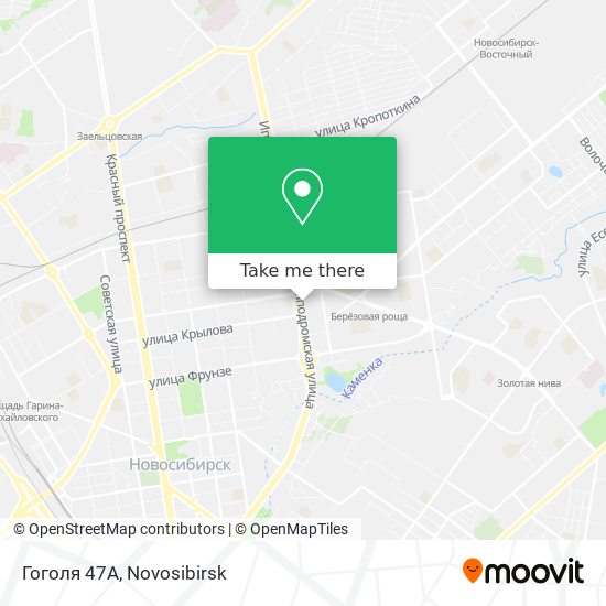 Гоголя 47А map