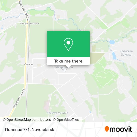 Полевая 7/1 map