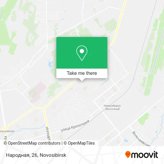 Народная, 26 map