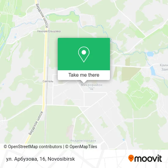 ул. Арбузова, 16 map