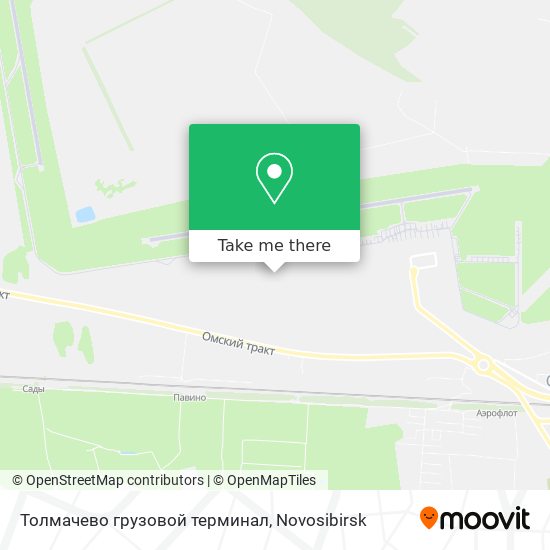 Толмачево грузовой терминал map