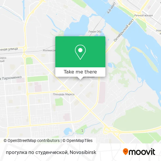 прогулка по студенческой map