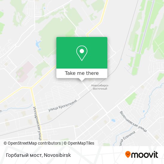 Горбатый мост map