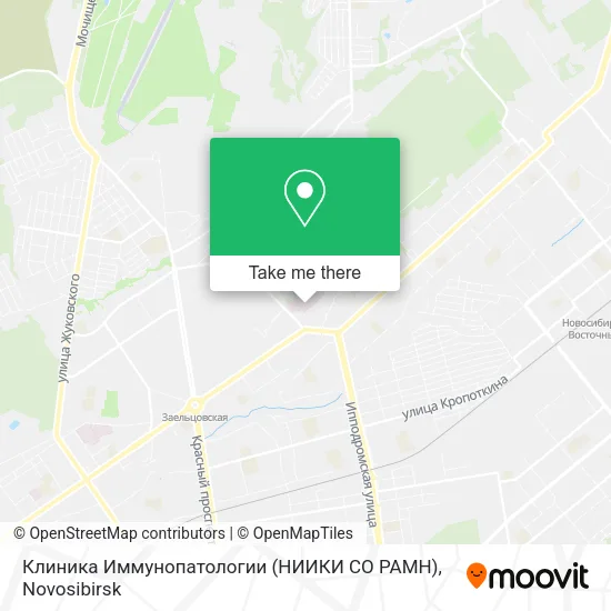 Клиника Иммунопатологии (НИИКИ СО РАМН) map