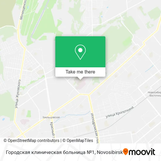 Городская клиническая больница №1 map