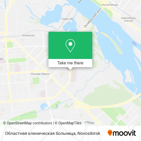 Областная клиническая больница map