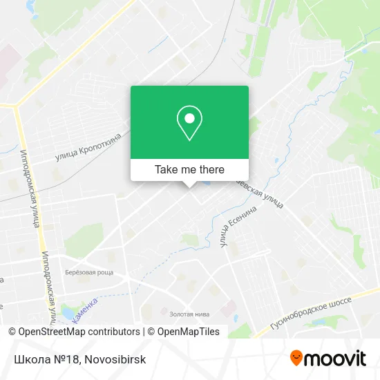 Школа №18 map