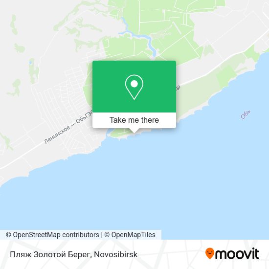 Пляж Золотой Берег map