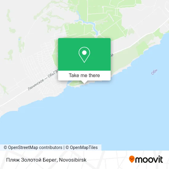Пляж Золотой Берег map