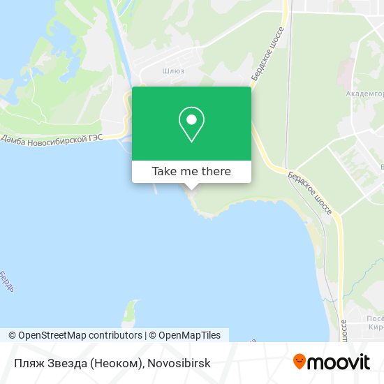 Пляж Звезда (Неоком) map