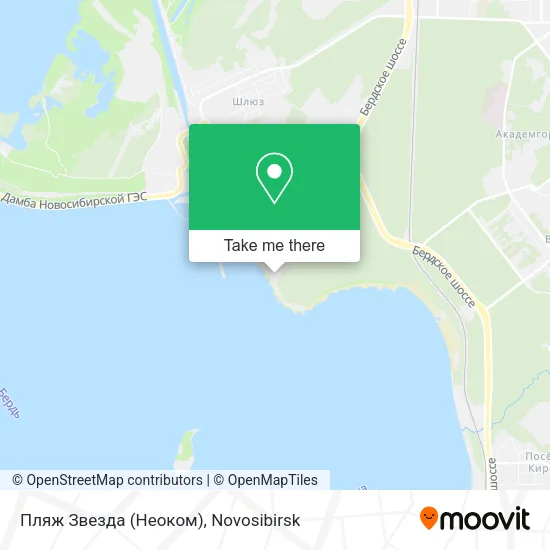 Пляж Звезда (Неоком) map