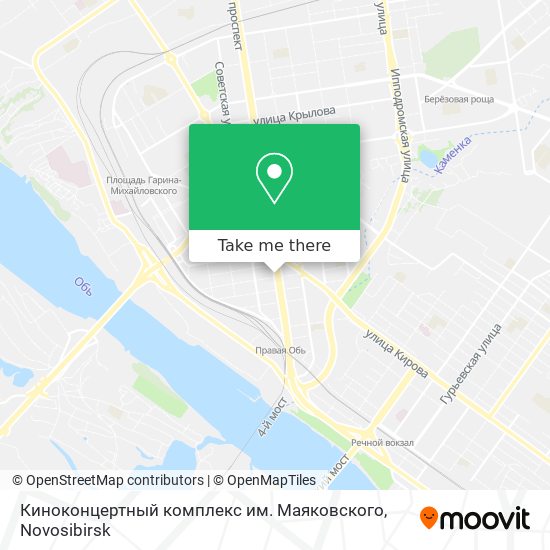 Киноконцертный комплекс им. Маяковского map