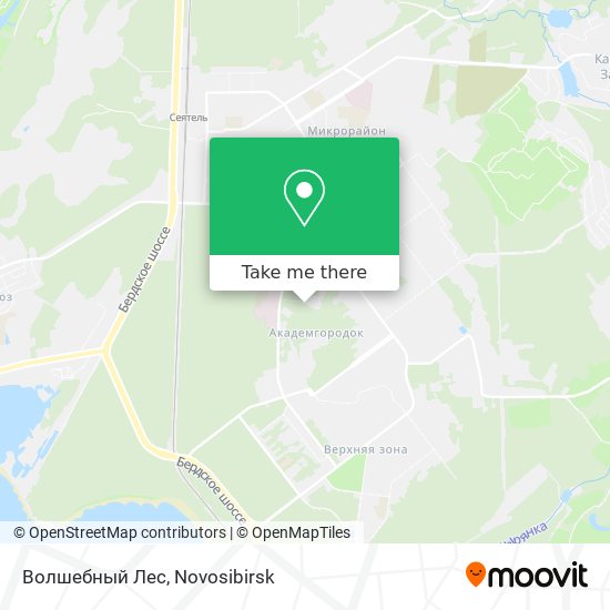 Волшебный Лес map