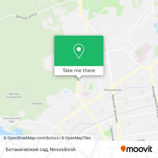 Ботанический сад map