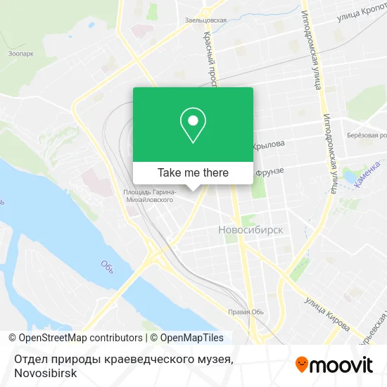 Отдел природы краеведческого музея map