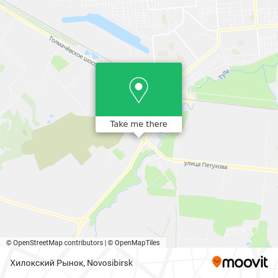 Хилокский Рынок map