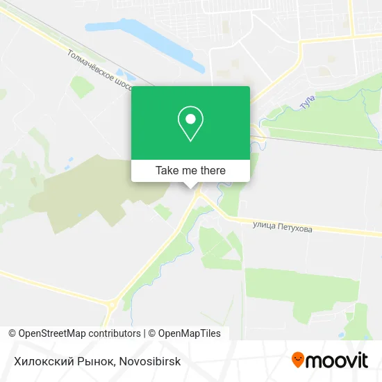 Хилокский Рынок map